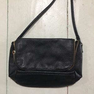 Faux leather purse